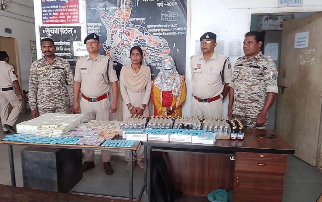 पुलिस की बड़ी कार्यवाही: लैलूंगा में नशीली दवाओं की सप्लायर महिला गिरफ्तार 1 1001473788